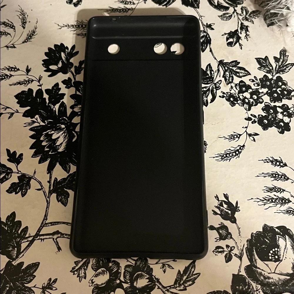Google Pixel 6A Decorative Heart Pattern Phone Case goth renaissance valentines